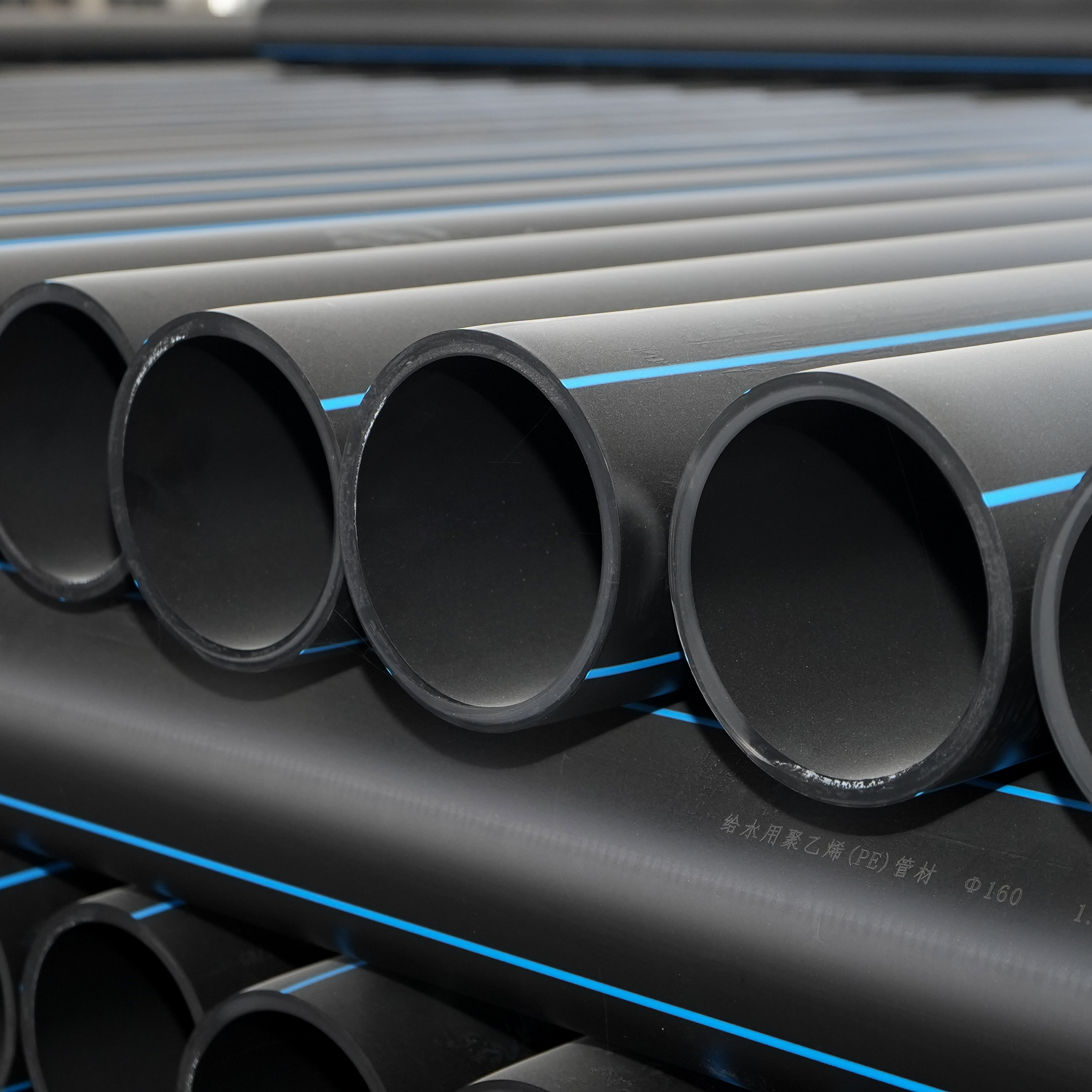 HDPE Hollow Wall Winding Drain Pipe