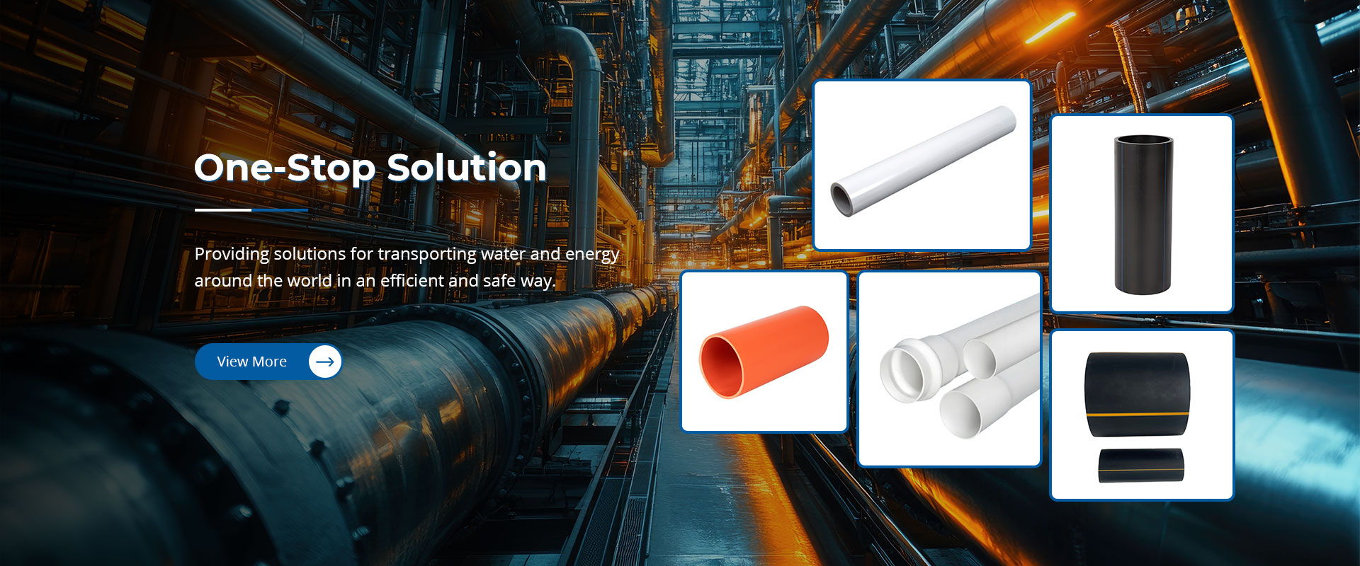 One-stop Plastic Pipe Solution