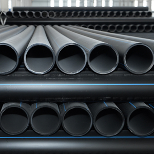 Steel Strip Reinforced PE Spiral Corrugated Drain Pipe