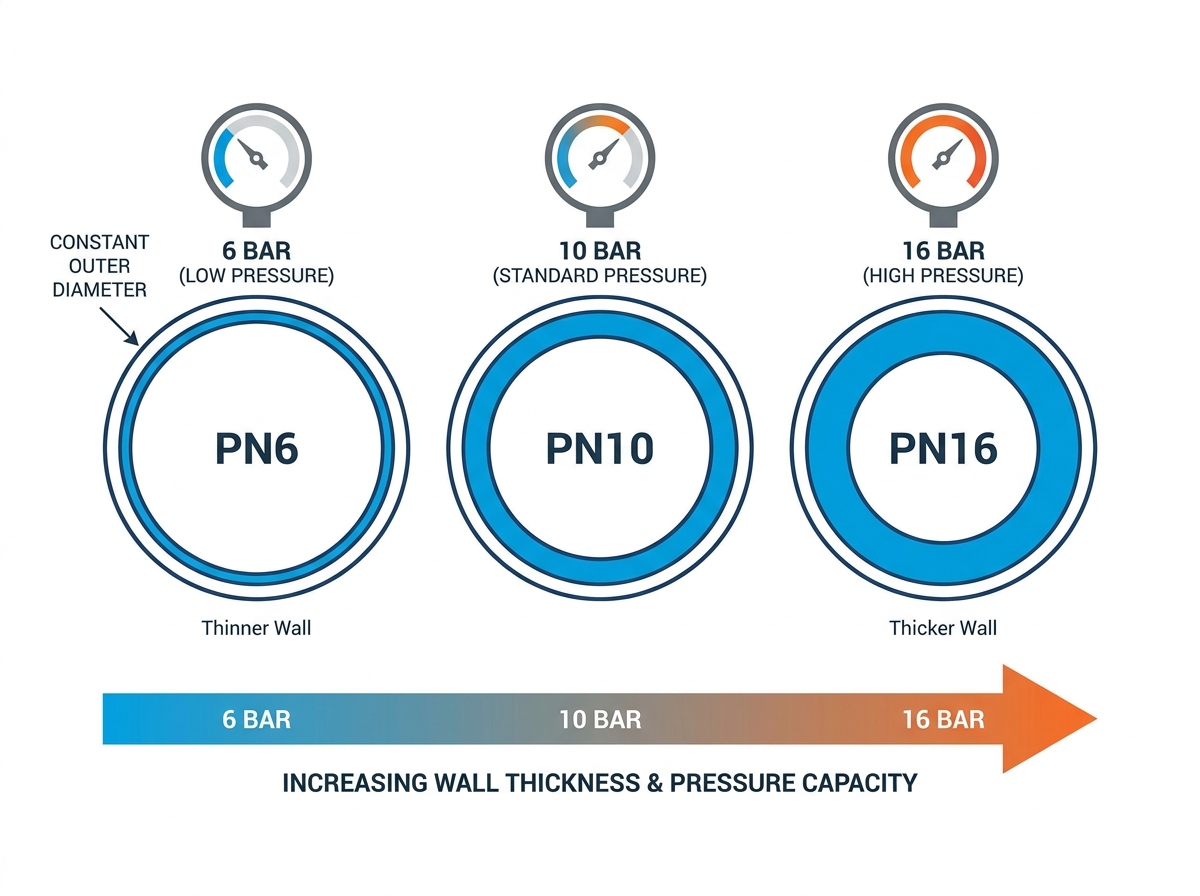 PVC pipe pressure rating applications